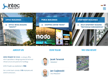 Tablet Screenshot of intecprojekt.pl